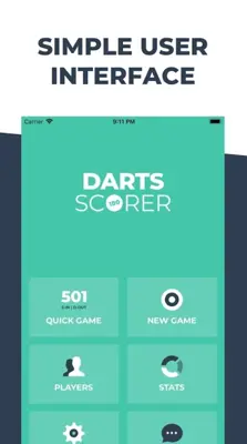 Darts Scorer 180 android App screenshot 0