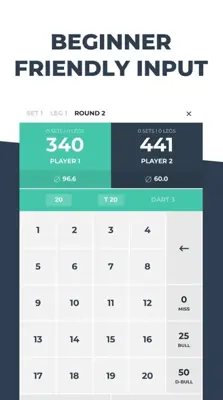 Darts Scorer 180 android App screenshot 1